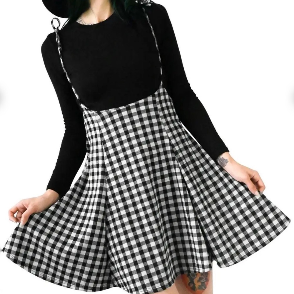 FOXBLOOD Cinespia Suspender Skirt